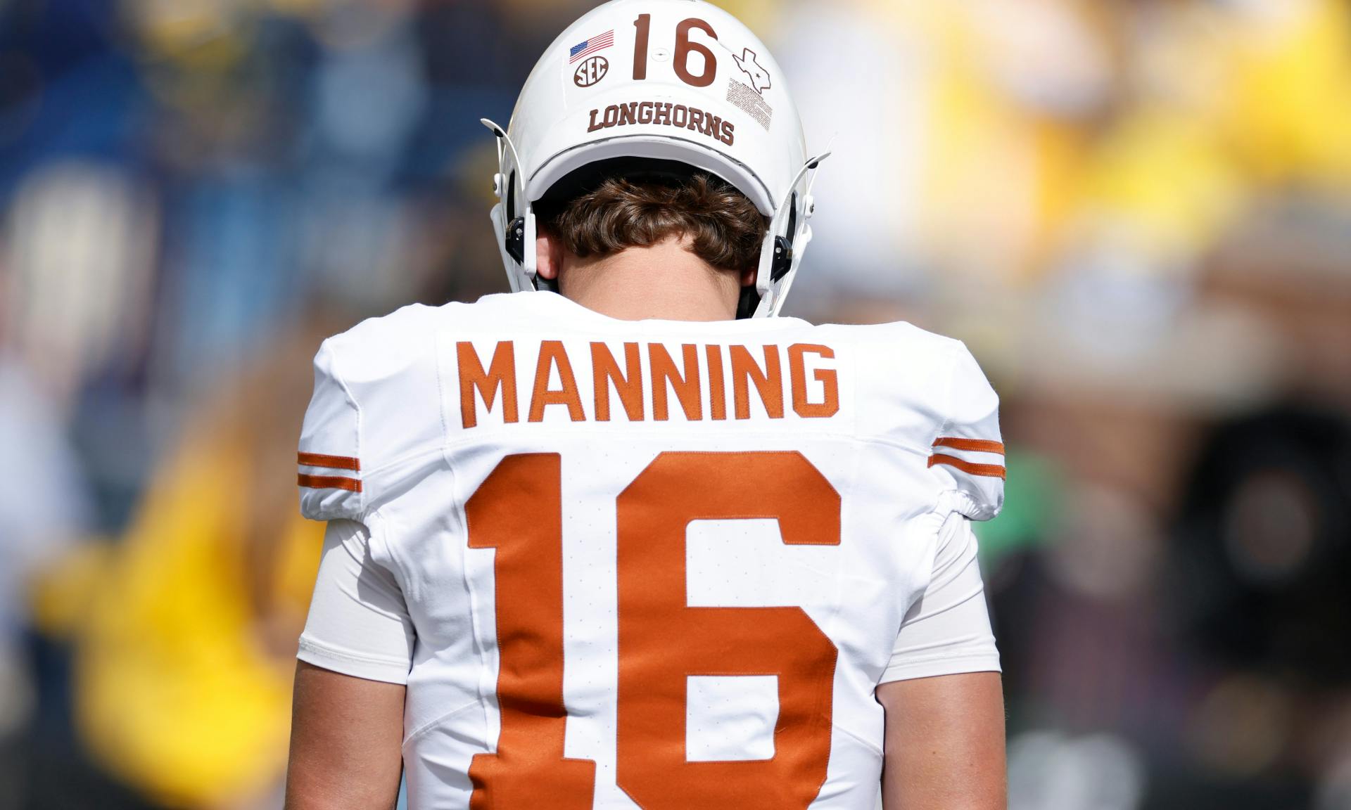 Archer Manning in his jersey