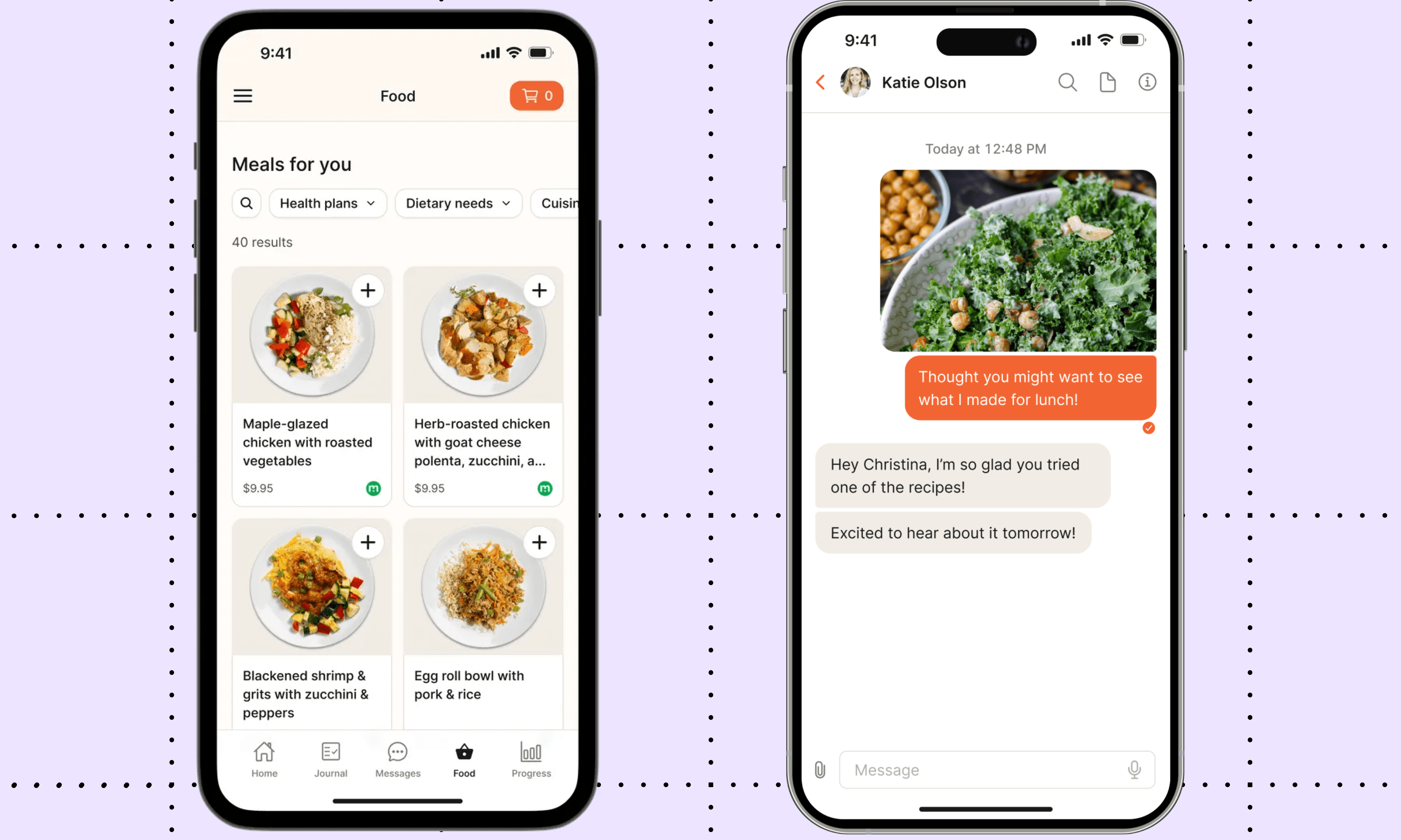 review of nourish app