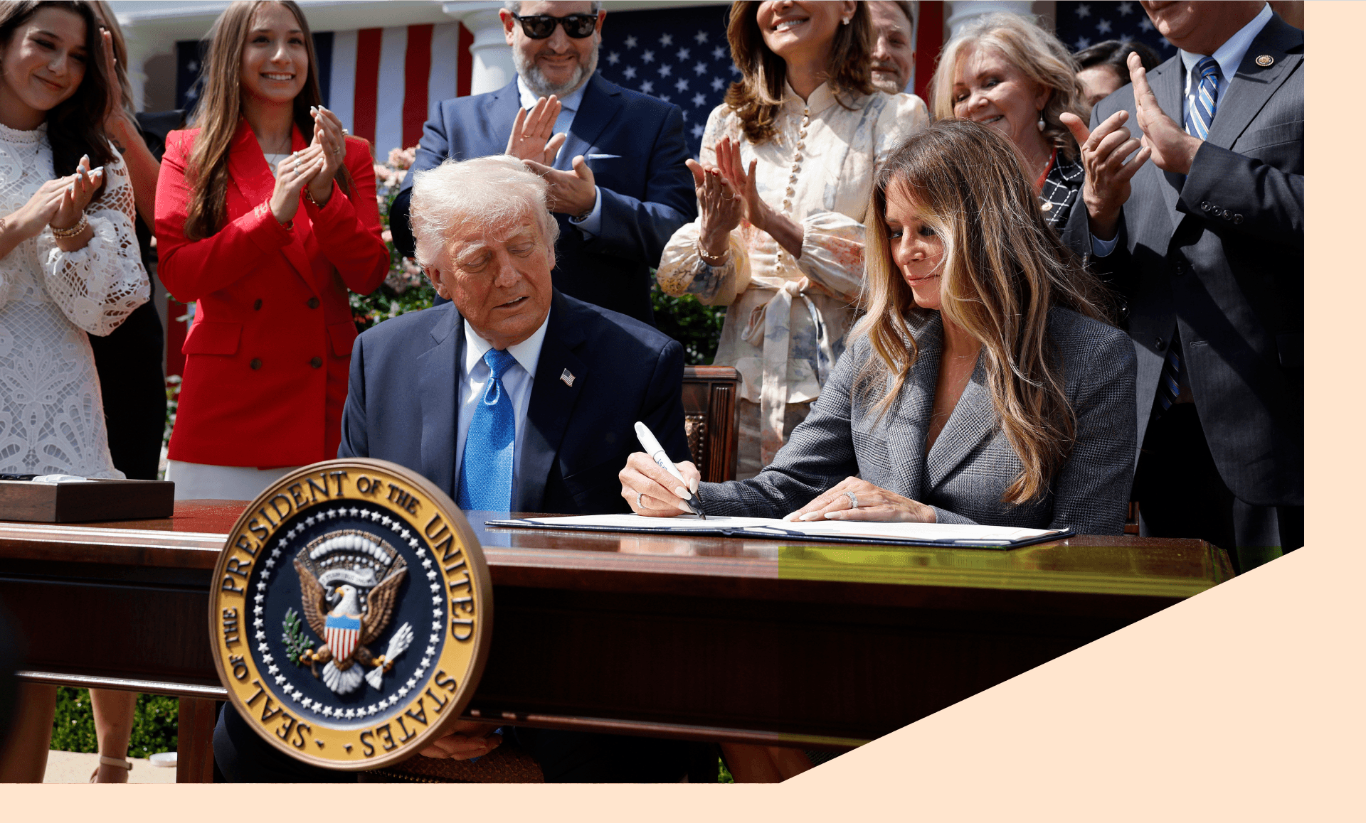 Melania and Donald Trump