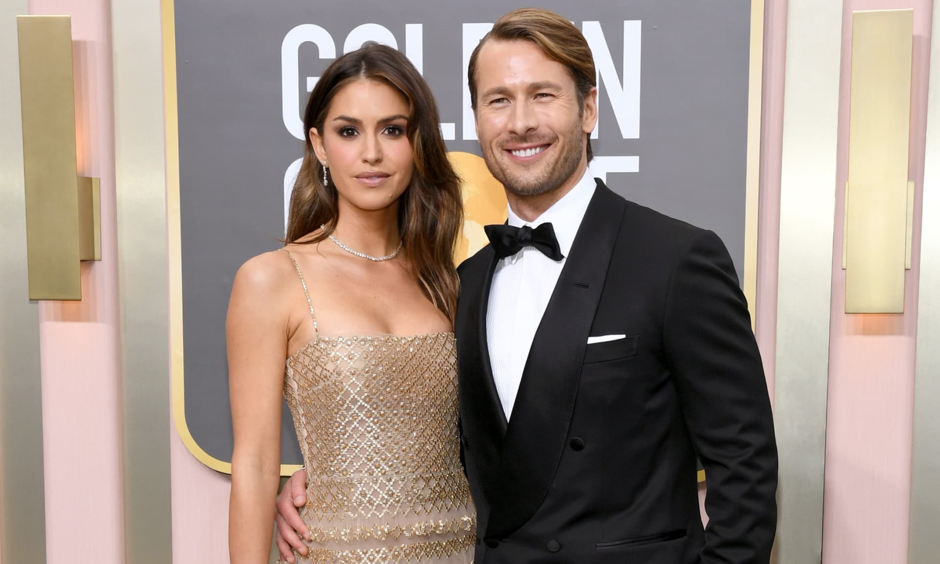 Gigi Paris and Glen Powell