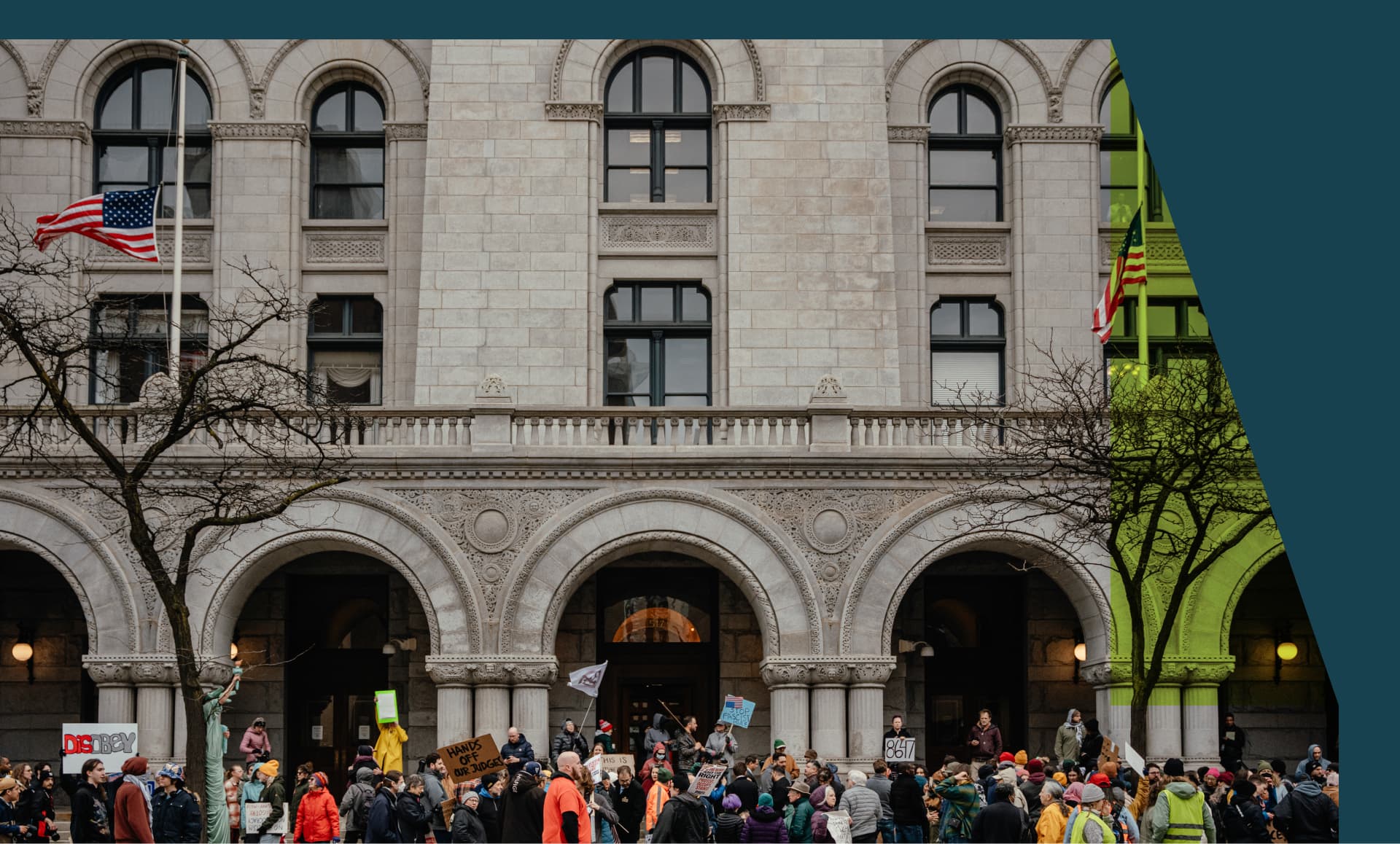 Protests after judge arrest