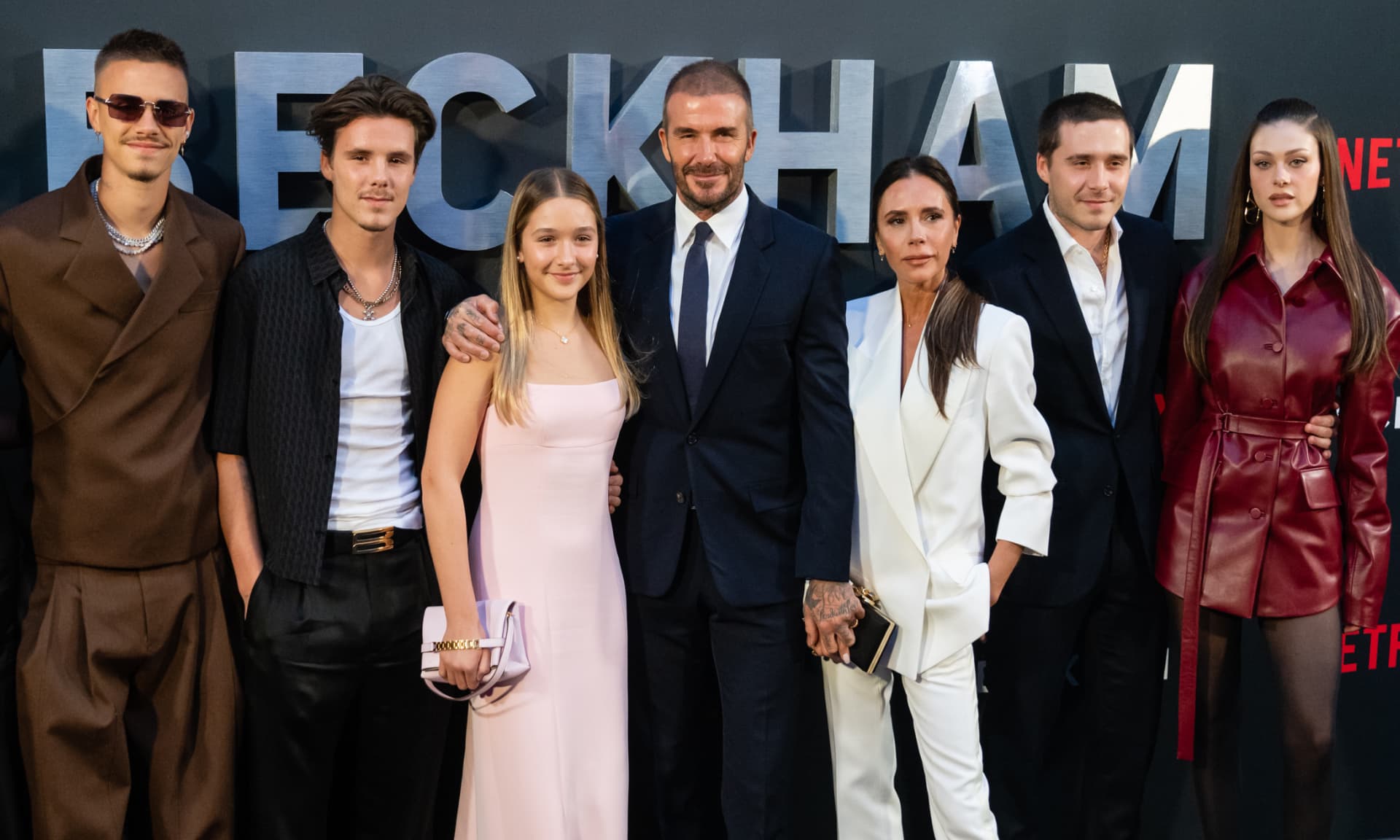 The Beckham family